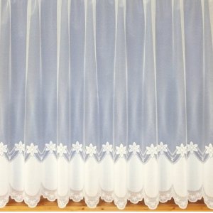 Olivia White Net Curtain