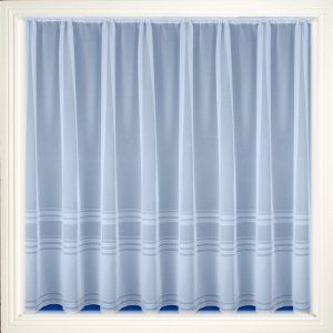 Hudson White Net Curtain