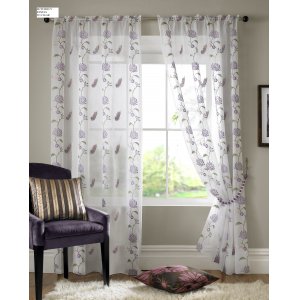 LILAC BUTTERFLY EMBROIDERED PANELS PRICE IS PER PANEL
