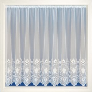AMY WHITE EMBROIDERED VOILE