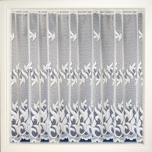 NEVADA WHITE NET CURTAIN SOLD BY THE METRE