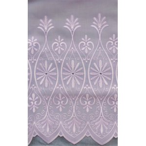 TIANA WHITE EMBROIDERED VOILE VERY LIMITED STOCK LEFT
