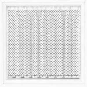 Carnaby white net curtain