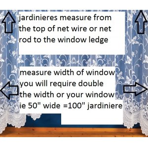 Jardiniere measuring guide