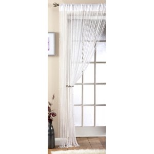 FAUX PEARL BEADED STRING CURTAIN