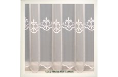 LUCY WHITE NET CURTAIN:discontinued