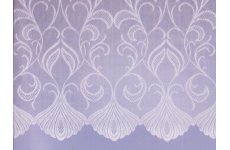 BERMUDA WHITE NET CURTAIN:PRICED PER METRE limited stock available