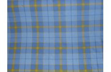 RADFORD BLUE BACKGROUND WITH YELLOW STRIPES PRICE IS PER METRE