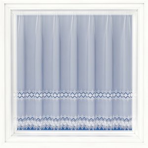 HAYLEY WHITE VOILE WITH MACRAME LACE