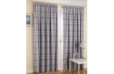 HIGHLAND GREY READY MADE CURTAINS