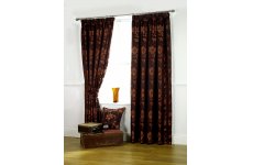 ORIENTAL COPPER LINED CURTAINS