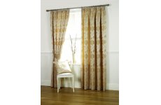 ORIENTAL NATURAL LINED CURTAINS